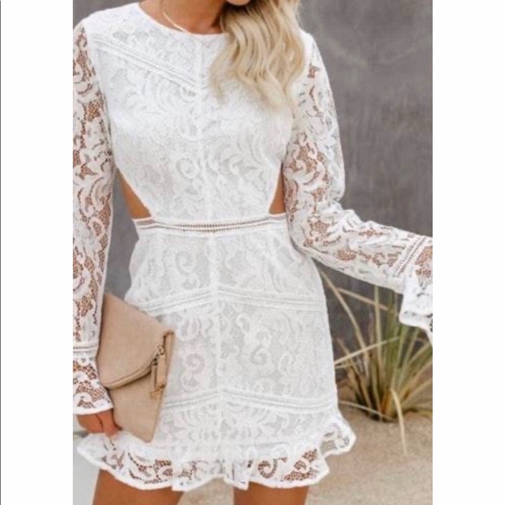 White dress